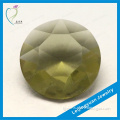 Good quality hot sale faceted round shape gem stone beads glass